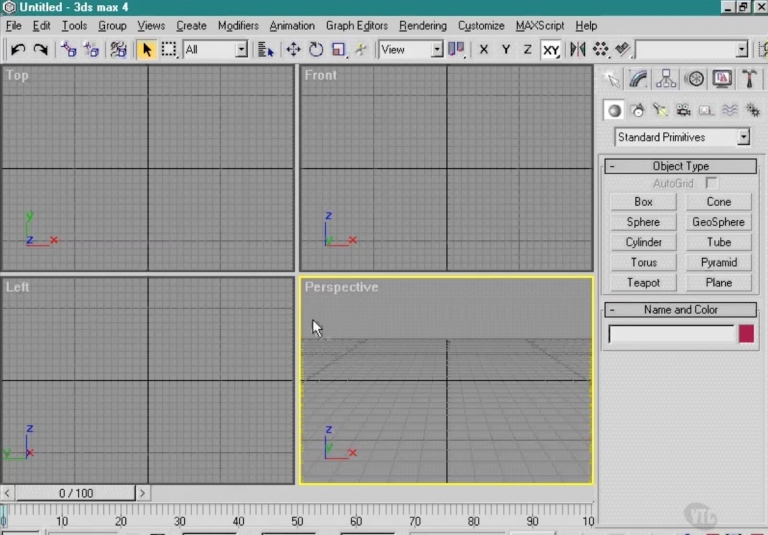 واقعیت مجازی آرورا-تری دی استودیو مکس