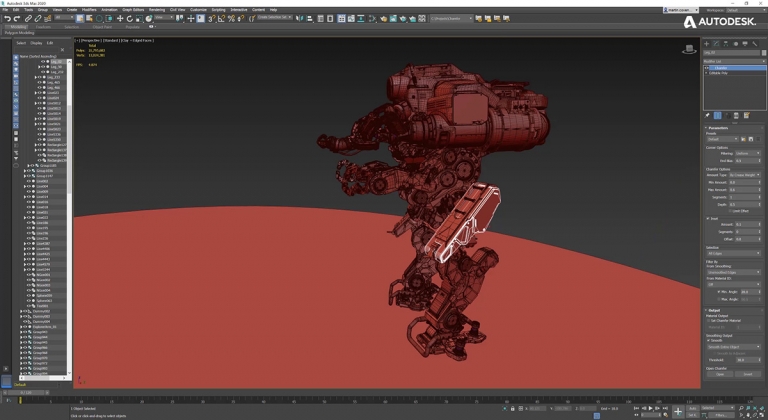 واقعیت مجازی آرورا-تری دی استودیو مکس