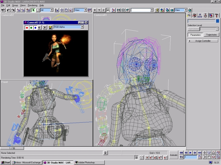 واقعیت مجازی آرورا-تری دی استودیو مکس